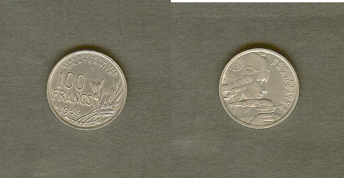 100 francs Cochet 1956 Beaumont-Le-Roger SUP-